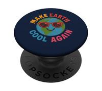 Rendre la Terre fraîche à Nouveau Design Amusant de Sensibilisation au Climat écologique PopSockets PopGrip Adhésif