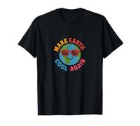 Rendre la Terre fraîche à Nouveau Design Amusant de Sensibilisation au Climat écologique T-Shirt