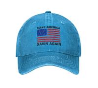 Rendre L'Amérique À Nouveau Gavin Homme Femme Chapeau De Cowboy sans Déformation Chapeau Rétro Ancien Snapback Cap pour Extérieur Toutes Les Saisons Voyage