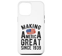 Rendre l'Amérique Grande Depuis 1939, Hommes et Femmes de 87 Ans Coque pour iPhone 12 Pro Max