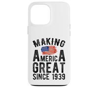 Rendre l'Amérique Grande Depuis 1939, Hommes et Femmes de 87 Ans Coque pour iPhone 13 Pro Max
