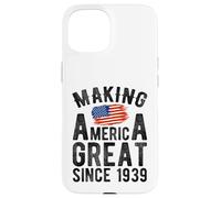 Rendre l'Amérique Grande Depuis 1939, Hommes et Femmes de 87 Ans Coque pour iPhone 15