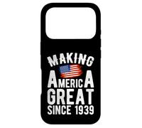 Rendre l'Amérique Grande Depuis 1939, Hommes et Femmes de 87 Ans Coque pour iPhone 17 Pro