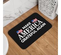 Rendre L'Amérique Reconnaissante À Nouveau Tapis De Bain Absorbant Tapis De Douche Antidérapant Welcome Paillassons pour Couloir Porte Extérieur 40X60Cm