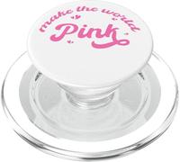 Rendre Le Monde Rose pour Les Filles Qui Aiment la Couleur Rose PopSockets PopGrip pour MagSafe