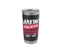Rendre l'éducation accessible pour tous les programmes d'éducation spéciale Gobelet isotherme en acier inoxydable double paroi