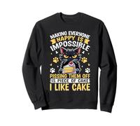 Rendre Tout Le Monde Heureux est Impossible de Les énerver est Une pièce Sweatshirt