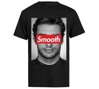 RENDYTE Lisse Opérateur Carlos Sainz T-Shirt Noir À Manches Courtes pour Homme, Vêtement Régulier