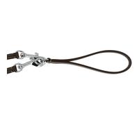 Rêne allemande avec attache de sangle Norton Pro Marron Cheval