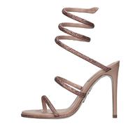 René Caovilla - Cleo Sandal - Femme - Chaussures - Beige - Taille: 35 EU