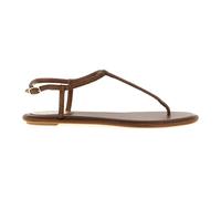 René Caovilla - Diana Flat Sandal - Femme - Chaussures - Brun - Taille: 36 EU