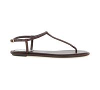 René Caovilla - Diana Flat Sandal - Femme - Chaussures - Brun - Taille: 36 EU