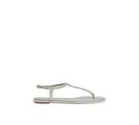 René Caovilla - Diana Flat Sandal - Femme - Chaussures - Gris - Taille: 36 EU
