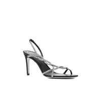 René Caovilla, Femme, Chaussures, Noir, Taille: 36 1/2 EU Sandales à brides et bout ouvert