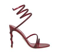 René Caovilla - Floraine Sandal - Femme - Chaussures - Rouge - Taille: 35 1/2 EU