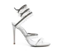 René Caovilla - Sandales Élégantes d'Été - Femme - Chaussures - Gris - Taille: 36 1/2 EU