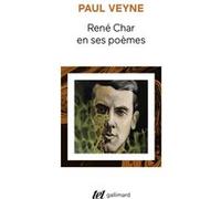 René Char en ses poèmes Paul Veyne (Auteur)