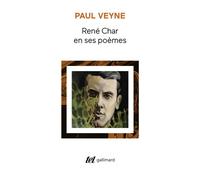 Paul Veyne – René Char en ses poèmes – Broché – Gallimard