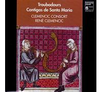 Clemencic Consort – Troubadours Vol. 1 & 2 et Cantigas de Santa Maria Vol. 1 & 2 – Harmonia Mundi