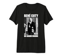René Coty Citation OSS 117 T-Shirt Haut de Gamme