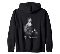 René Descartes Philosophe Français Portrait Sweat à Capuche