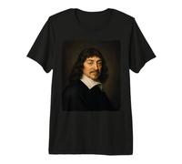 René Descartes T-Shirt Haut de Gamme