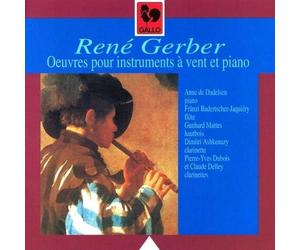 René Gerber Oeuvres Instrum. Vent/ Piano French (CD)