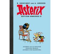 René Goscin Asterix Edition Omnibus II: Asterix als Gladiator - T (Relié)