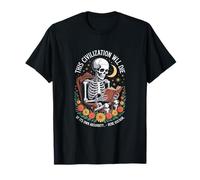 Rene Guenon Citation de Squelette Gothique Traditionnel T-Shirt