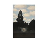 Rene Magritte Artwork The Dominion of Light, 1954, Cadeaux, Tableaux, Affiches, Décoration de chambre, Décoration d'intérieur 40 x 60 cm