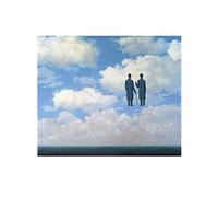 Rene Magritte《Reconnaissance infinie》Impression sur Toile Mural Salon Impression d'art Moderne Sans Cadre Toile Décorative Pour Salon Ou Chambre(20x25cm-8x10inch),Sans Cadre
