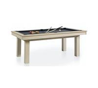 René Pierre, billard Lafite, teinte Oslo, drap gris-ardoise, 2M03 * 1M16
