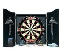 René Pierre Coffret Jeu de flechettes cible pointe acier - Arcade Bleu G