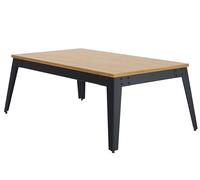 René Pierre Table de billard convertible en bois et métal noir René Pierre Steel - 2538