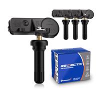 RENECTIV Capteur TPMS, capteur de surveillance de la pression des pneus 433 MHz pour Chrysler, Jeep, Dodge Ram, remplacement # 56029398AB (lot de 4)