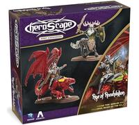 Renegade Game Studios Heroscape Rising Tide Sonlen & Halushia Scion Of The Wild Army Expansion Board Game English Violet Enfants
