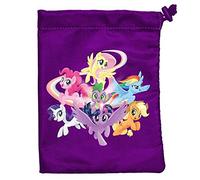 Renegade Game Studios | My Little Pony Roleplaying Game Dice Bag | Accessoire RPG pour Jeux de Société et Rangement de Dés | Tissu Premium Double Doublure avec Cordon de Serrage | 2+ Joueurs