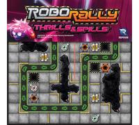 Renegade Game Studios: Robo Rally - Extension Thrills & Spills - Jeu de société avec mouvement programmé par stratégie, circuit de course, nouvelles grilles, à partir de 12 ans, 2 à 6 joueurs