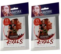 Renegade Game Studios | Vampire: The Masquerade Rivals Library Deck Sleeves (55) | Accessoire de Jeu de Cartes | 2-4 Joueurs | 30-70 Minutes | Anglais (Lot de 2)