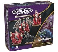 Renegade Games : Heroscape : Revnan Acolytes & Grave Grim - Extension de l'armée, 4 figurines non peintes assemblées et 2 cartes d'armée, accessoire de jeu de figurines