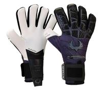Renegade GK Édition limitée Rogue Archer Gants de gardien de but Pro Finger Protection des doigts | 4 mm Giga Grip & néoprène | Gants de gardien de but de football noirs (taille 11, adulte, homme,