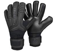 Renegade GK GK Vulcan Onyx Gants De Gardien De But avec Pro-Tek Protection des Doigts | 3.5+3mm Hyper Grip & 4mm Duratek | Gant De Foot Gardien (Taille 9, Adulte, Coupe Au Rouleau)