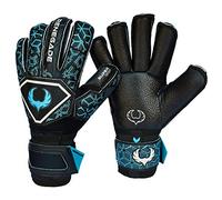 Renegade GK Triton Specter Gants De Gardien De But avec Protection des Doigts | 3.5+3mm Super XD Grip & 4mm Duratek | Gant De Foot Gardien Enfant (Taille 7, Jeunes, Coupe Au Rouleau)