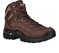 Lowa - Chaussures de randonnée GORE-TEX - Renegade GTX Mid Espresso pour Homme en Cuir - Taille 10 UK - Marron Marron 10 UK
