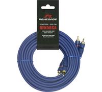 Renegade Câble RCA Ren5RCA 5,00 m – 2x Cinch-RCA mâle vers 2x Cinch-RCA mâle
