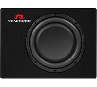 Renegade RXS1000 25 CM Kompakt-Subbox Subwoofer (10 ") 400 Watt Max
