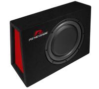 RENEGADE RXS1000 Caisson De Bass Plat 25Cm Subwoofer Compact