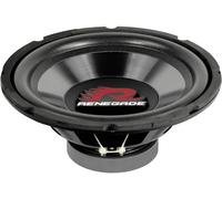 Renegade RXW104 Subwoofer passif pour auto 25 cm 500 W 4 Ω