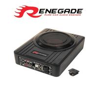 Renegade Simple 20.3cm Actif Sous Siège Sub Subwoofer Fermée Boite