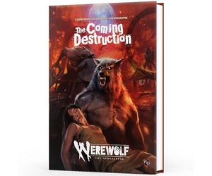 Renegade Werewolf: The Apocalypse 5th Edition The Coming Destruction RPG | Pour Werewolf: The Apocalypse 5th Edition; 23 récits, 4 arcs, 10 personnages, 8 lieux, 3 Septs et 2 annexes.
